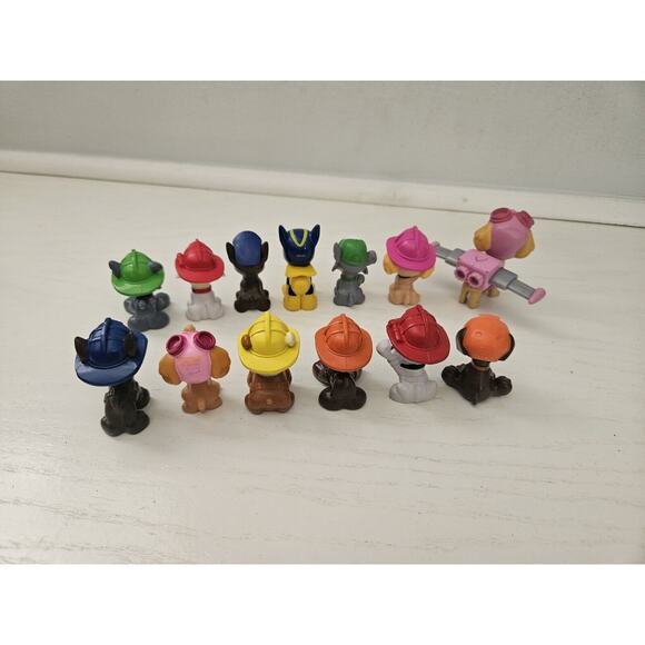 Paw Patrol Action Pack Pups Figures Lot of 13 Marshall Skye Rocky Rubble Zuma - Picture 6 of 10